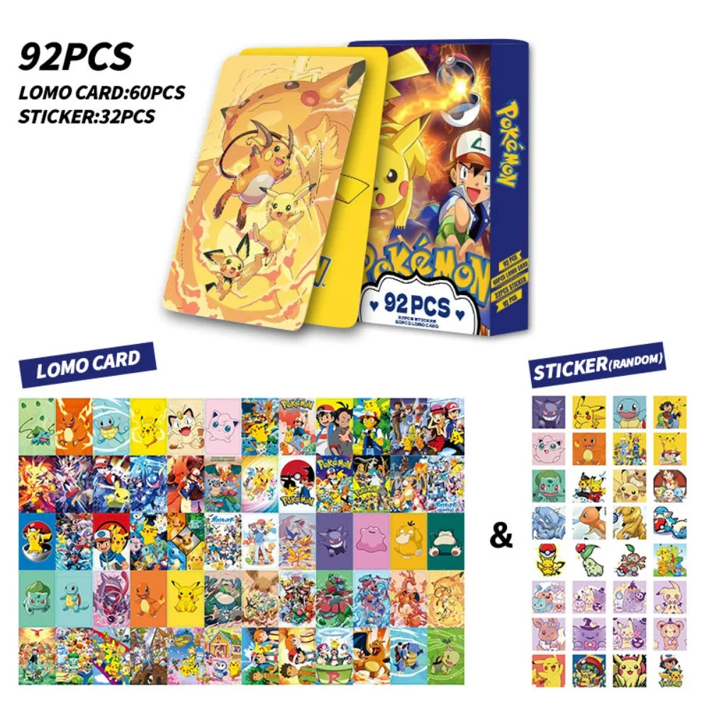 Fan Art Card Deck - Pokemon - LOMO - 92 Pc