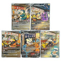 Ichiraku Ramen - Naruto x Pokémon - Ensemble de cartes Fan Art