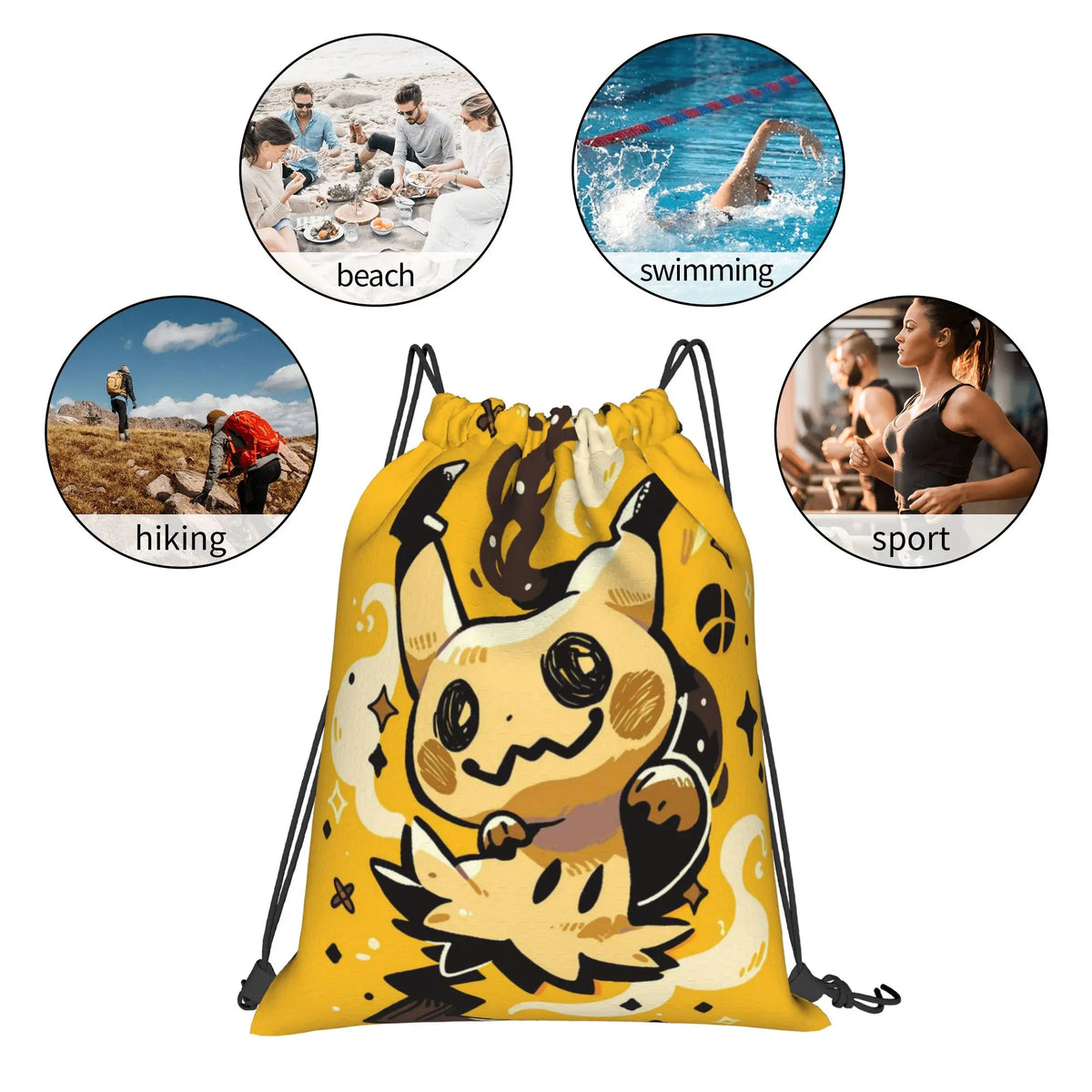 Pokemon String Bag - 13 Styles