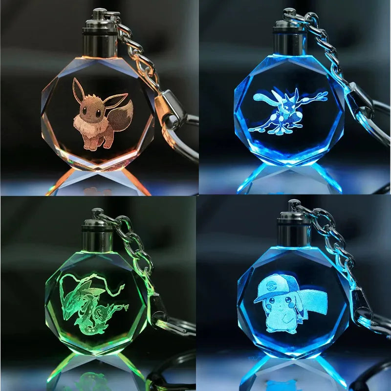 Pokemon Crystal Keychain - 23 Styles - 3 CM