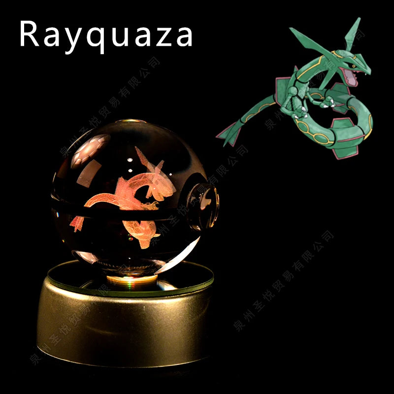 Pokemon Crystal Ball with Stand - 5 CM - 36 Styles