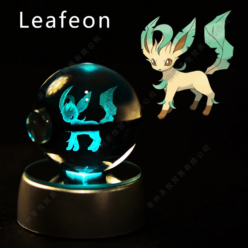Pokemon Crystal Ball with Stand - 5 CM - 36 Styles