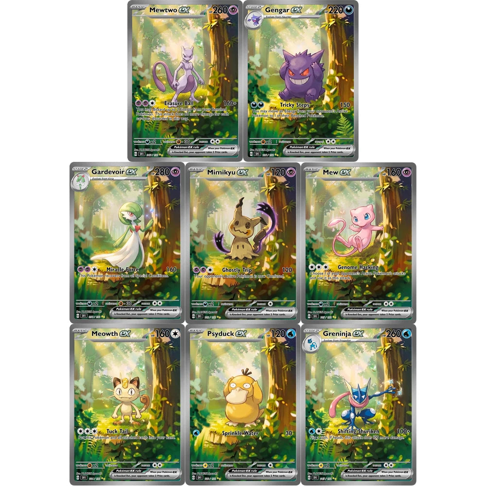 Fan Art Card Set - Pokemon - Treekachu Style - by Keepley