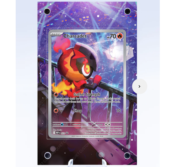 Carte ET Étui Acrylique : Charcadet Promo ETB (ENG) - Extended Art
