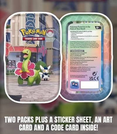Pokémon JCC : Mini Tin Ville Lumière – 2 Boosters