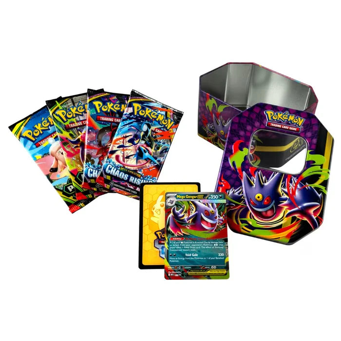 Pokémon JCC : Coffret Méga Crépusculaire - Ectoplasma EX - 4 Boosters